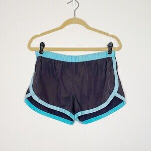 MCA Sport Grey & Blue Athletic Workout Shorts Size Small